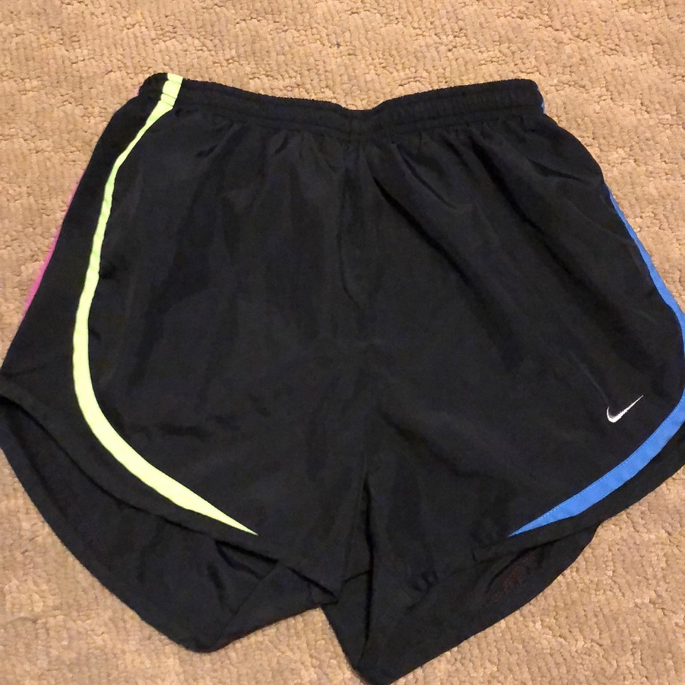 Nike black running shorts
